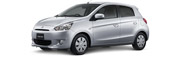 MITSUBISHI MIRAGE / SPACE STAR Наклонная задняя часть (A0_A)