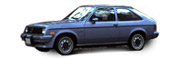CHEVROLET CHEVETTE Наклонная задняя часть