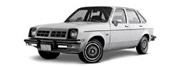 CHEVROLET CHEVETTE Наклонная задняя часть